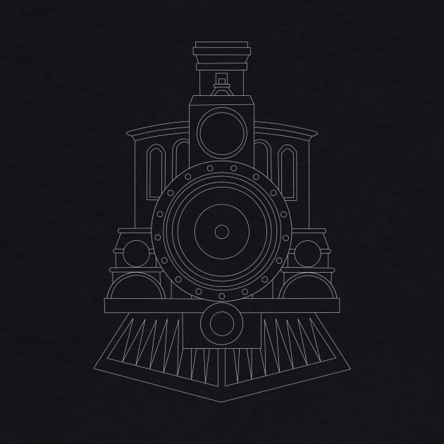 Steam locomotive by Hafifit